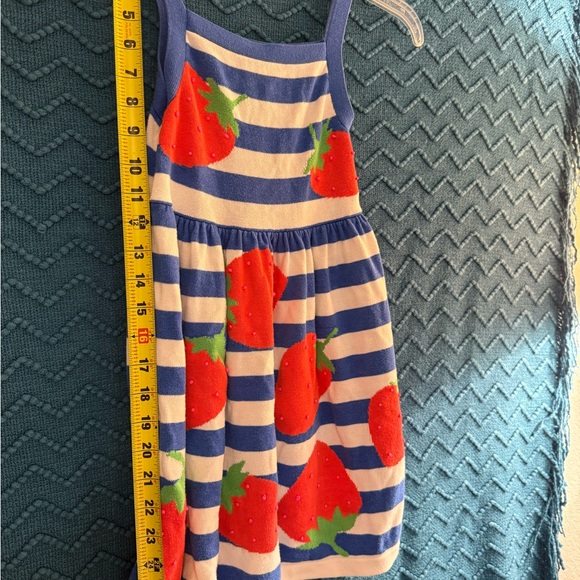 VINTAGE Mini Boden Kids Strawberry Dress - SZ 6-7Y - Great condition - Picture 6 of 6